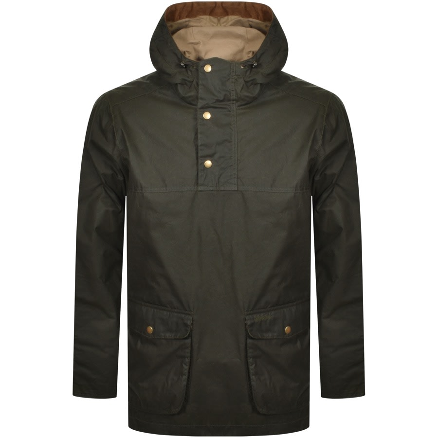 Alternative Image for ProductBarbour Droyden Wax Jacket Green1